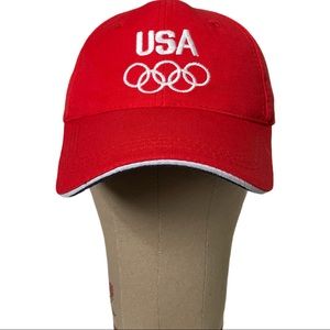Vintage cap Olympic embroidered TEAM USA hat